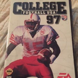 College Football USA 97 Sega Genesis Game